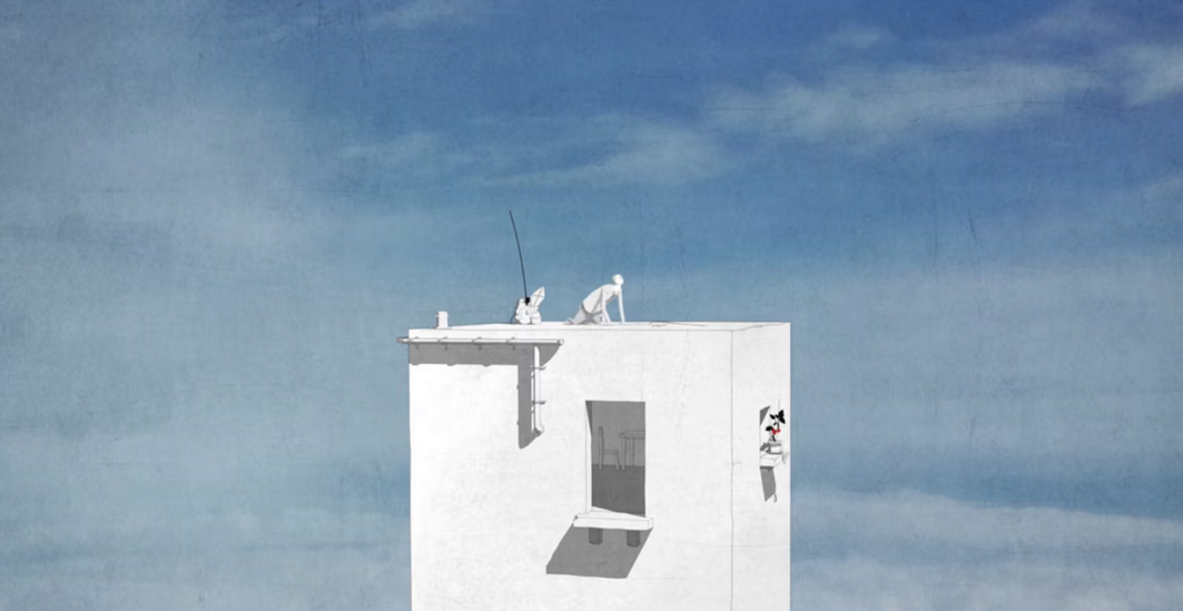 In the distance short film featured image